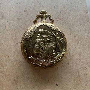 Vintage train Armitron pocket watch